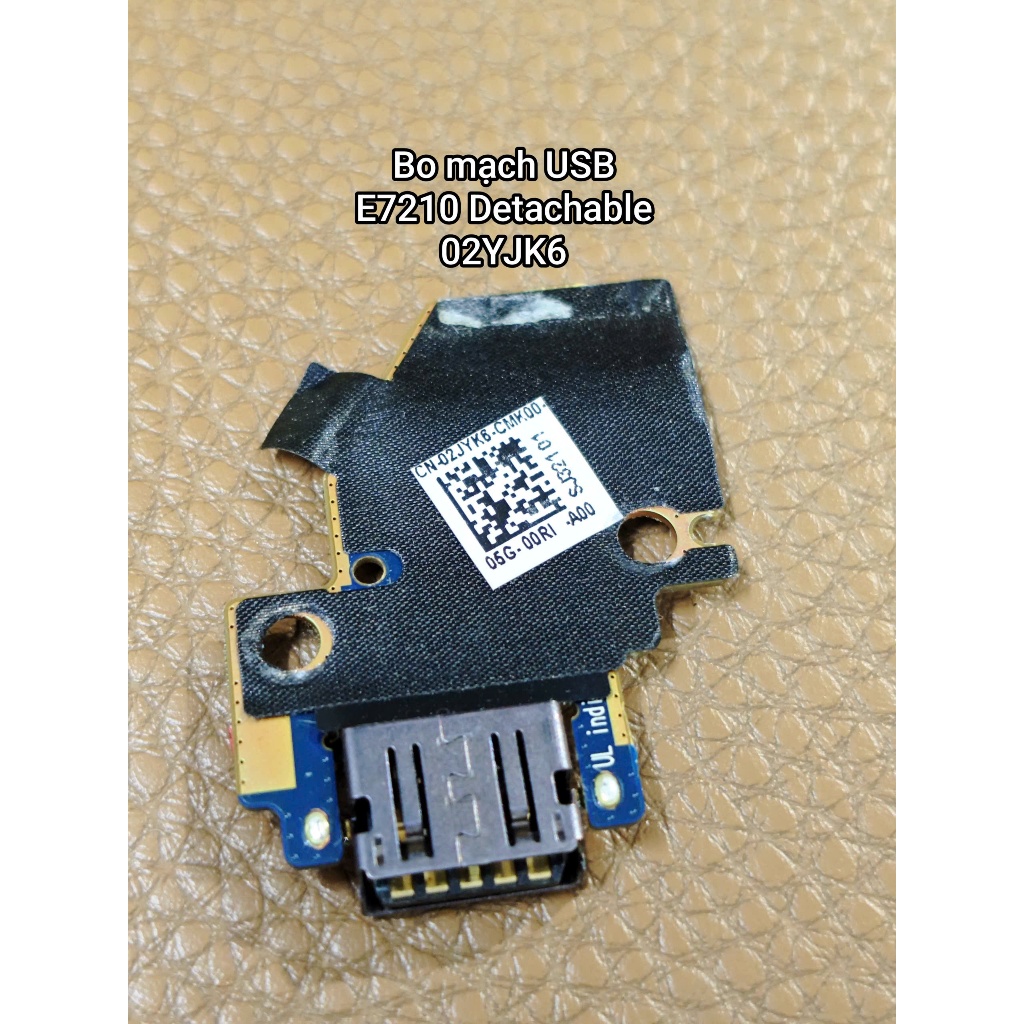 Micro trong Laptop Dell Latitude 7200 7210 E7200 E7210 2in1 Detachable 02YJK6 2YJK6 Zin tháo máy.