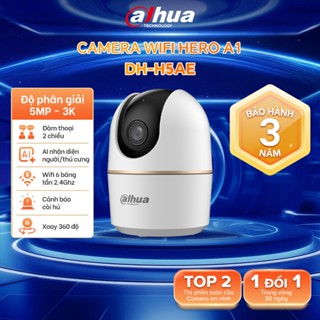 Camera Wifi Dahua Hero A1 3MP/5MP,Xoay 360 trong nhà, Đàm thoại 2 chiều ,Theo dõi chuyển động  H3AE/H5AE