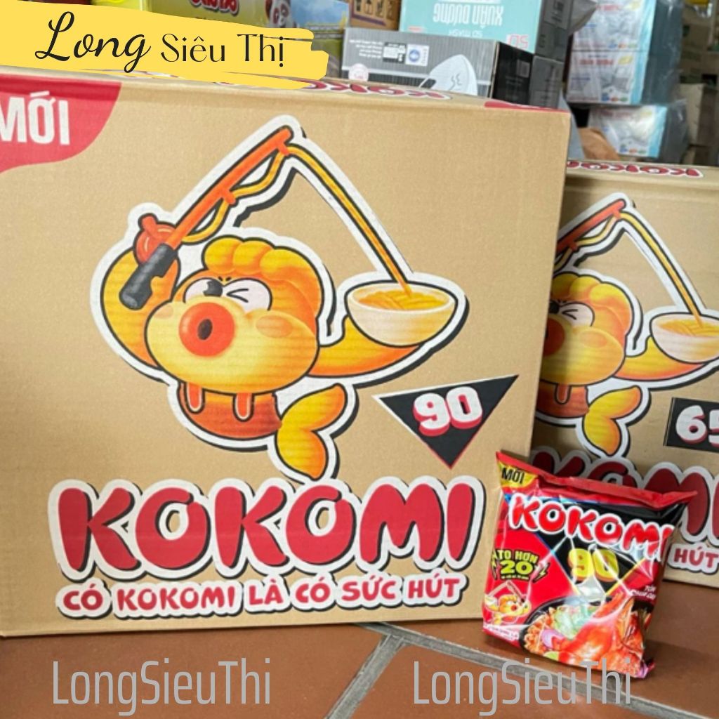 33 Gói Mì Kokomi 65g - Mì Tôm chua cay 65g.