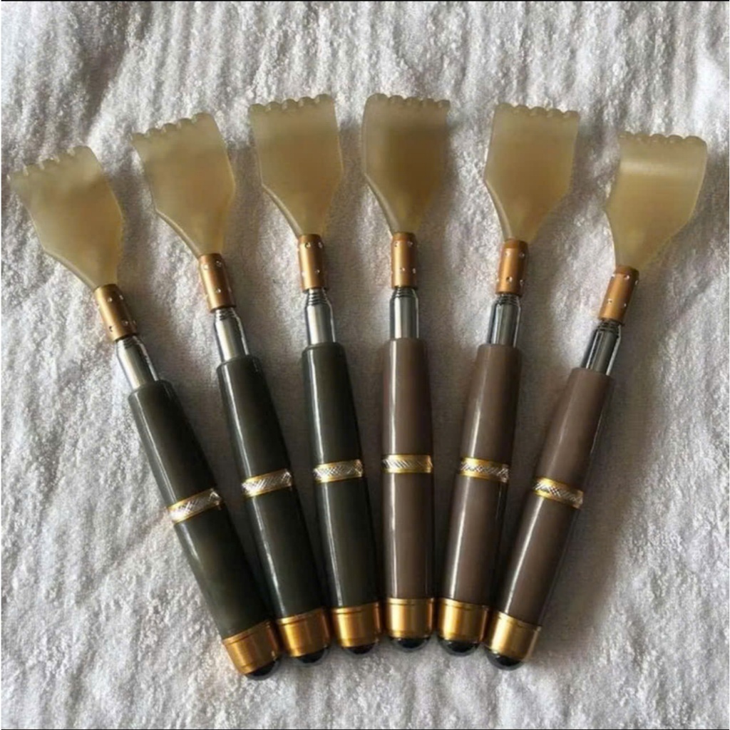 Gậy gãi ngứa lưng inox 304 rút gọn kéo dài nhỏ gọn tiện lợi