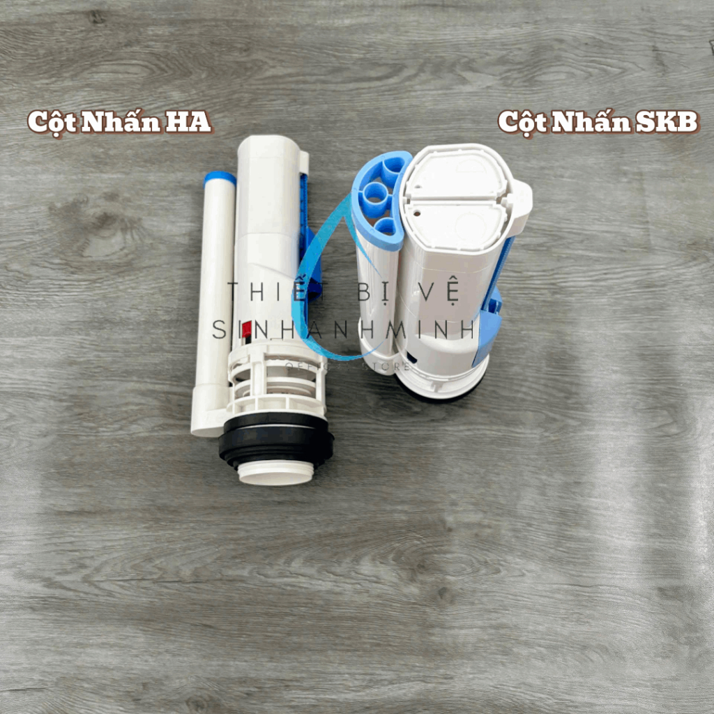 Bộ Xả Bồn Cầu 2 Nhấn Két Rời Viglacera,Dolacera,Dococera,Thiên Thanh,HC,American...