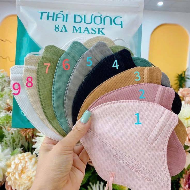 KHẨU TRANG THÁI DƯƠNG 8A SANG XIN MỊN