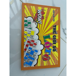 Bộ Lô Tô 90 số (gỗ - giấy)