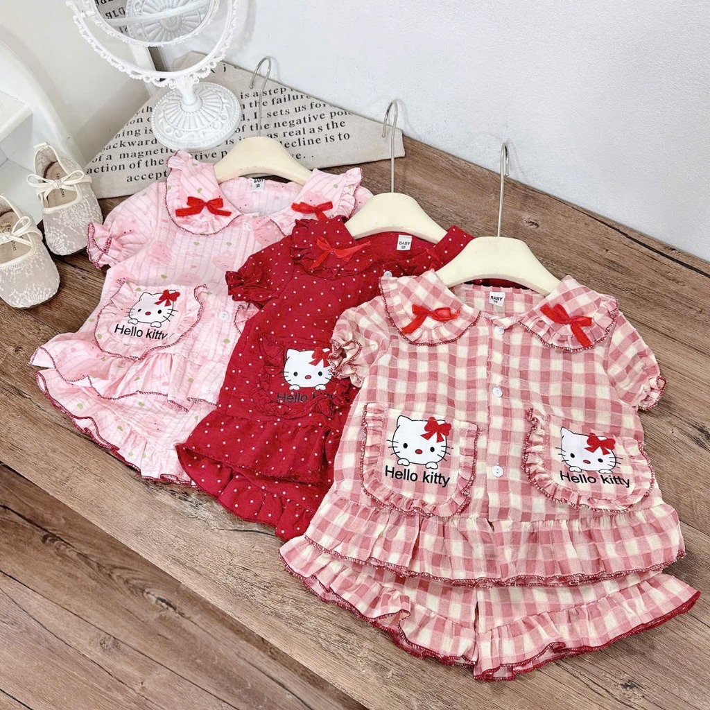 (10-30kg ) Các mẫu bộ quần áo đũi mã mới cho bé gái