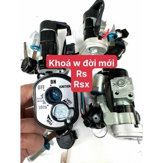 Khóa xe máy,Ổ khóa xe máy,Bộ ổ khóa xe máy,Bộ khóa điện xe máy,Khóa xe wa2017,rsxfi,Rs100,ws110,Khóa xe máy các loại