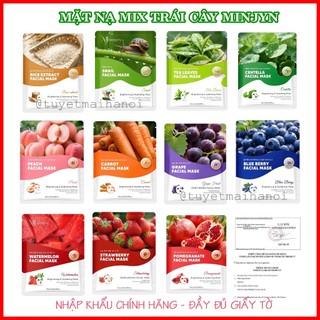 COMBO 200 miếng mặt nạ dưỡng da MINJYN nhập khẩu