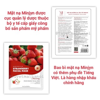 COMBO 200 miếng mặt nạ dưỡng da MINJYN nhập khẩu