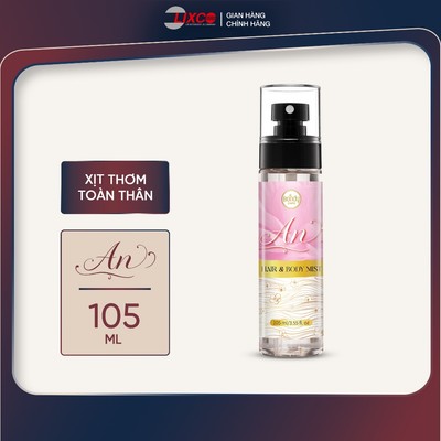Xịt Thơm Hair & Body Mist 105ml Nữ Bondy Care - AN YÊN THƠ MƠ TĨNH