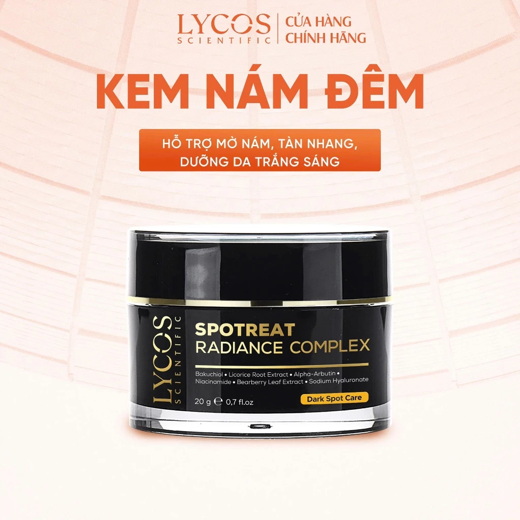 Kem Nám Đêm Lycos | Mỹ Phẩm Lycos Dành Cho Da Nám, Sạm, Đốm Nâu, Da Không Đều màu - Lycos Chính Hãng