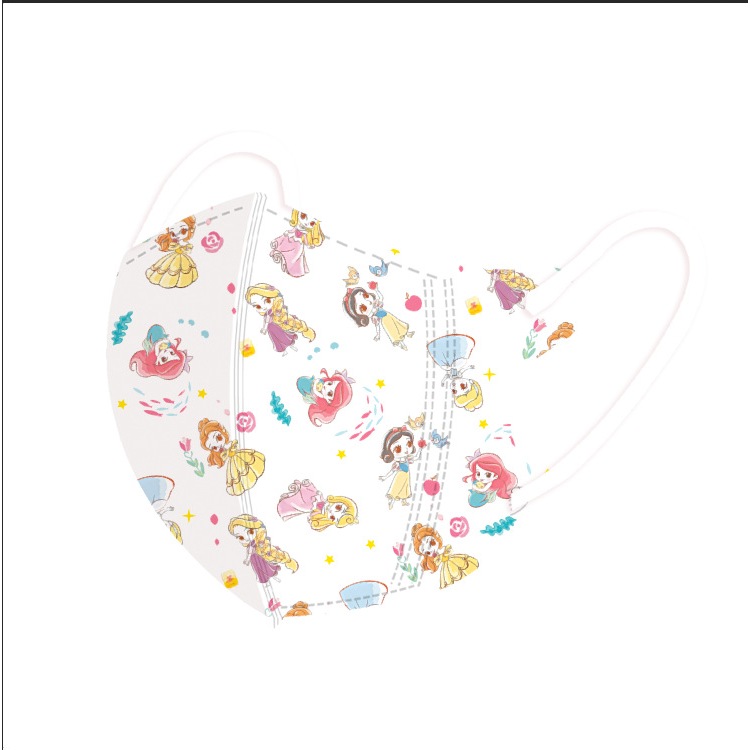 Set 10 cái khẩu trang trẻ em 3d, size 3-12 tuổi họa tiết hoạt hình ngộ nghĩnh cho bé PK365