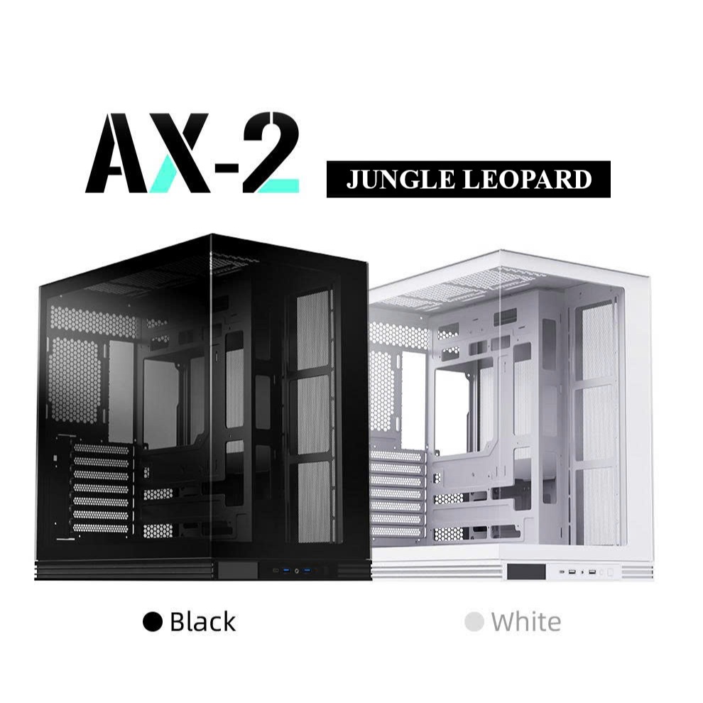 VỎ CASE JUNGLE LEOPARD AX-2 (ATX/ KÍNH CƯỜNG LỰC/ KHÔNG KÈM FAN)