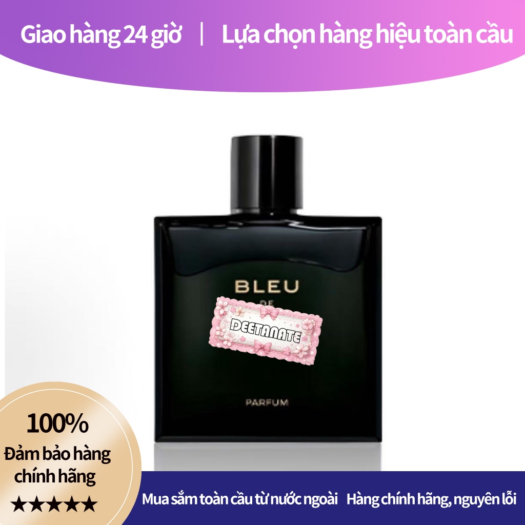 ✨Khuyến mãi theo thời gian giới hạn✨Nước Hoa Nam Authentic 𝐂𝐇𝐀𝐍𝐄𝐋 Parfums Bleu 100ML