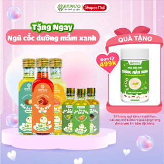 Dầu Ăn Dặm Cho Bé Anpaso - Set 3 dầu Oliu, Óc Chó, Cá Hồi 50ml, 100ml, 150ml - Dầu Chiên Xào 100ml