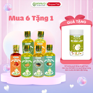 Combo 6 Dầu Ăn Dặm Cho Bé Anpaso 50ml