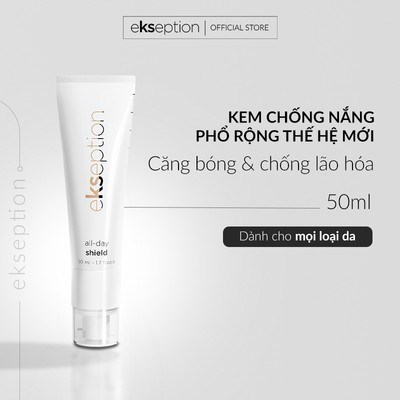Kem chống nắng Phổ rộng thế hệ mới Ekseption All Day Shield 50ml (mẫu mới)