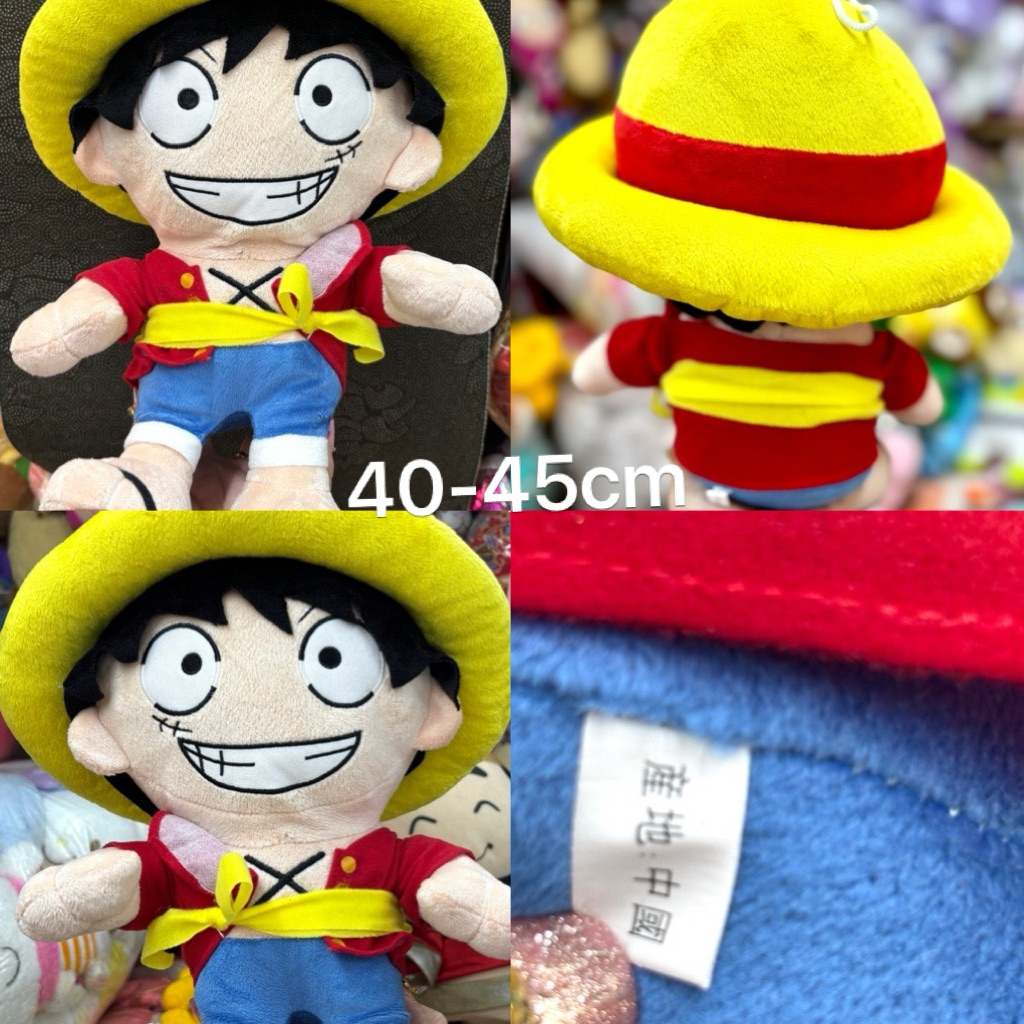 Gấu bông nhân vật Luffy to bự trong One Piece siêu xinh