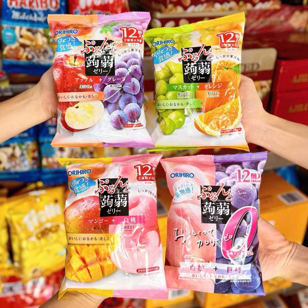Thạch Orihiro vị trái cây Nhật Bản
