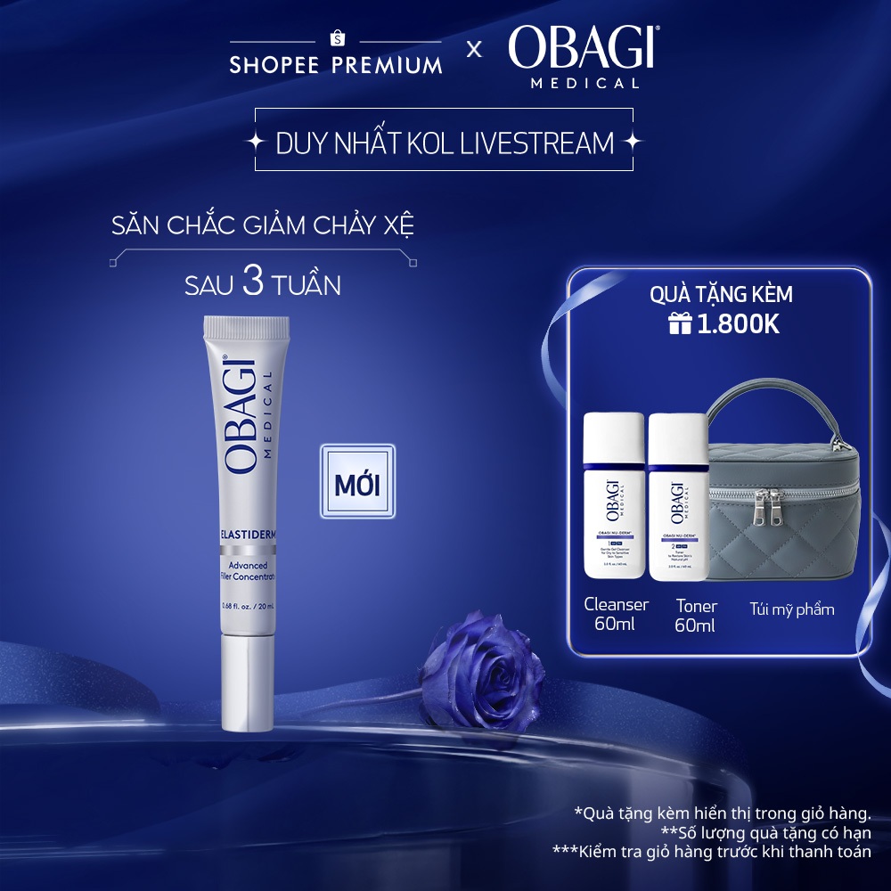[Obagi_KOL] Tinh Chất Làm Mờ Nếp Nhăn Obagi ELASTIDERM® Advanced Filler Concentrate 20ml