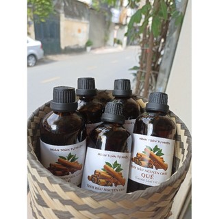 Tinh dầu quế nguyên chất chai 100ml, 500ml