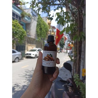 Tinh dầu quế nguyên chất chai 100ml, 500ml