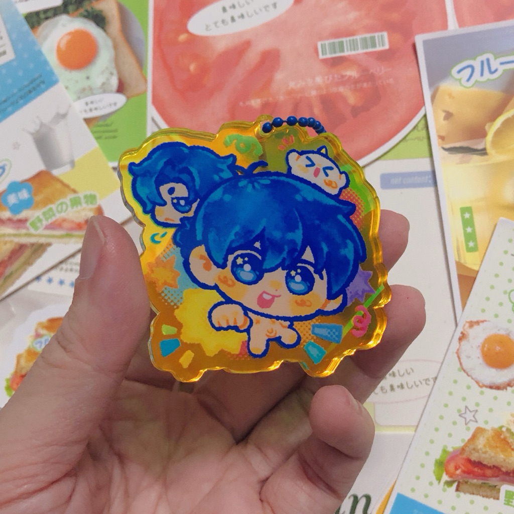 ORV - Móc khoá holo 6cm Dokja chìm loi siêu thú vị