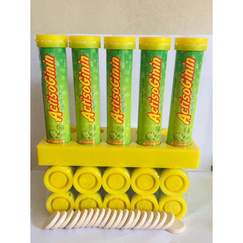 [Chính Hãng] Tuýp Sủi Actiso Đại Uy Thanh Nhiệt - Mát Gan - Tăng Đề Kháng - Mụn Trứng Cá ( Tuýp 20 V