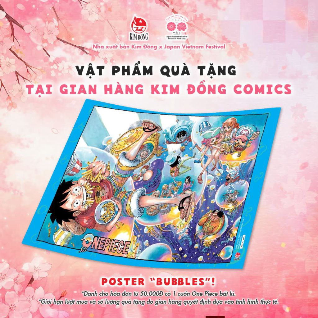 Poster One Piece ( sự kiện Japan Festival )