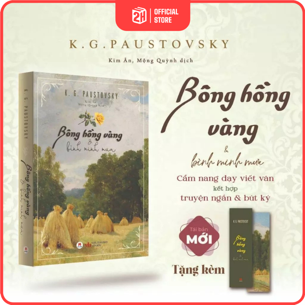 Sách Bông hồng vàng và bình minh mưa, Nhà sách 2HBooks