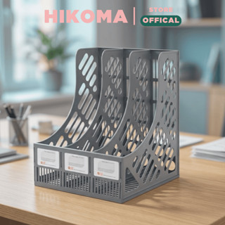 Kệ đựng tài liệu để bàn 3/4/5 ngăn bằng nhựa - khay tài liệu, giá để hồ sơ gọn gàng văn phòng