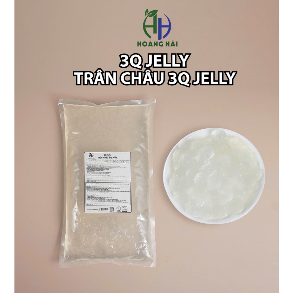 Trân Châu Trắng 3Q Jelly Hoàng Hải gói 2kg