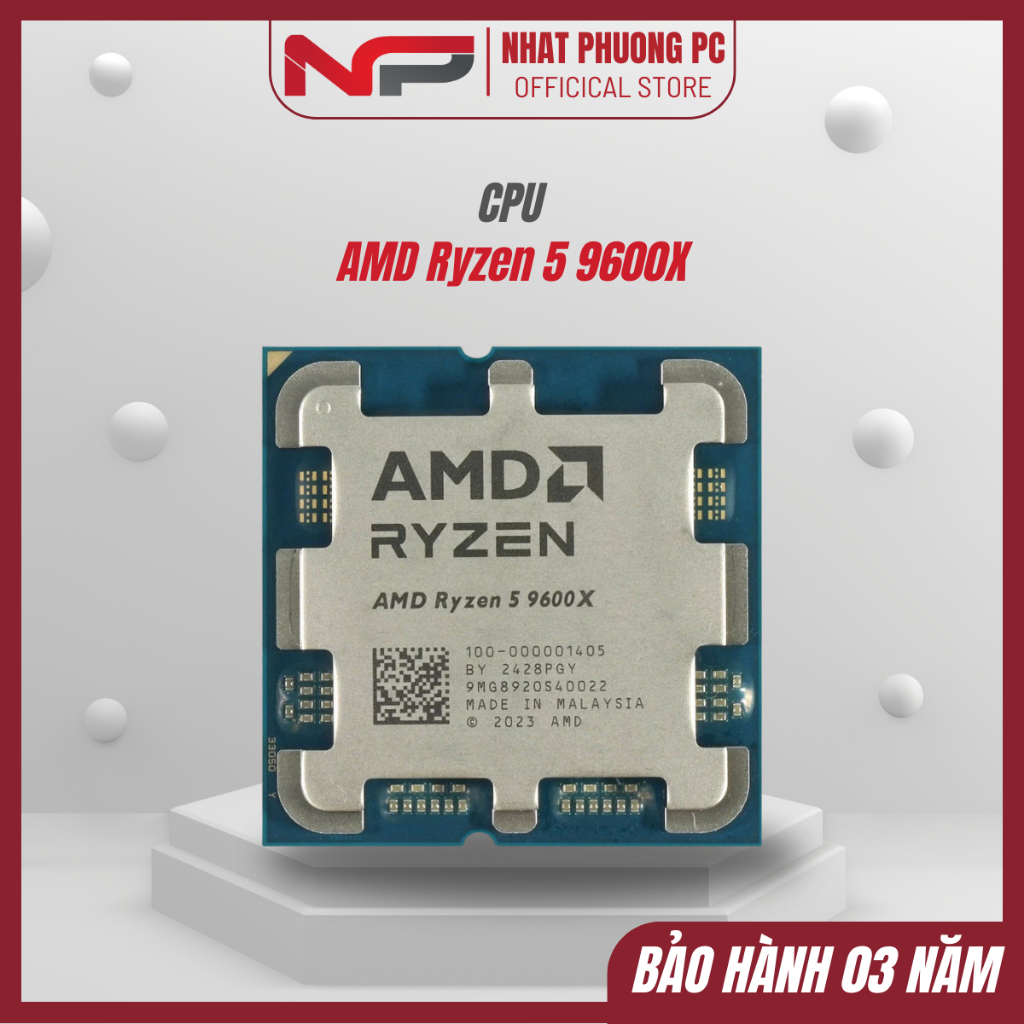 CPU AMD Ryzen 5 9600X 6 nhân 12 luồng