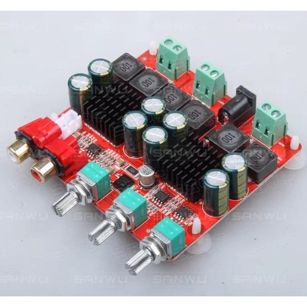 Mạch Công Suất Sanwu-HF65B 2.1 TPA3116D2 - 2x50W + 100W (Siêu Trầm)