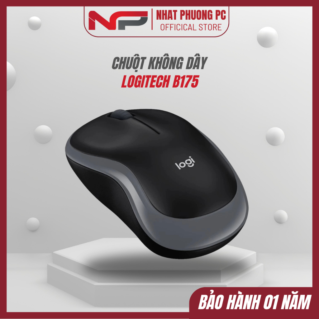 [COMBO] Thùng 10 Chuột không dây LOGITECH B175 - Hàng chính hãng