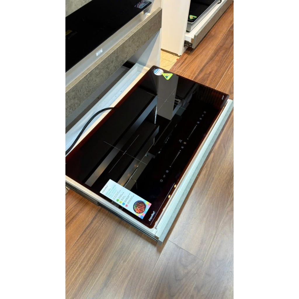 Bếp từ đôi âm Comfee CIH-44DIL tặng bộ nồi