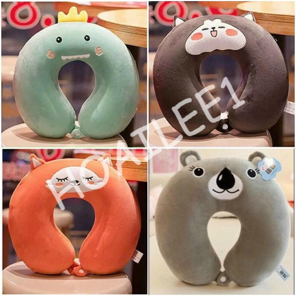 Gối Chữ U Kê Cổ Du Lịch Cao Cấp Hình Thú – Gối Ô Tô, Máy Bay, Ngủ Trưa Văn Phòng...