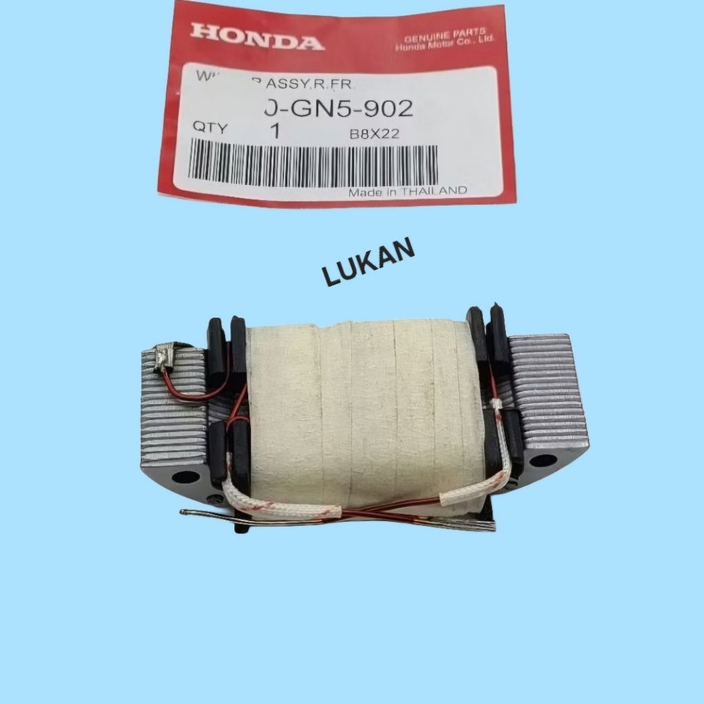 Cuộn phát đèn, mâm lửa điện xe DREAM Thái, WAVE 100.... zin