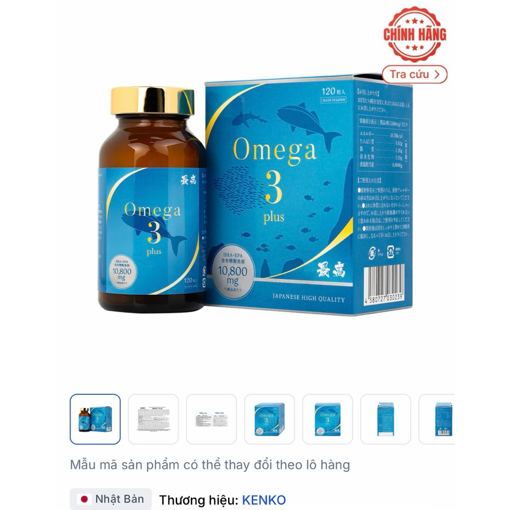 Omega 3 nhuyễn thể