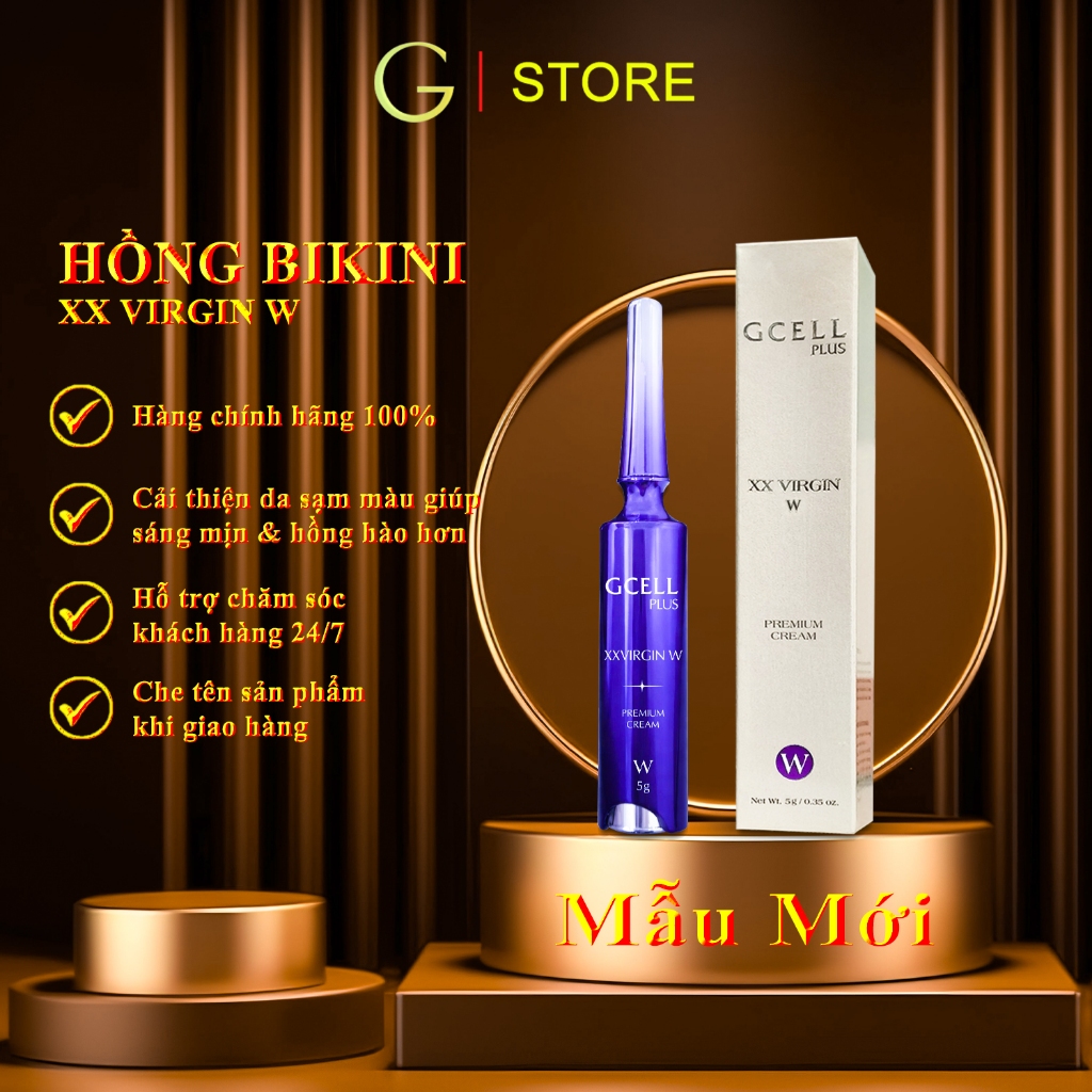 Kem hồng bikini XX VIRGIN W GCELL PLUS (hàng chính hãng)