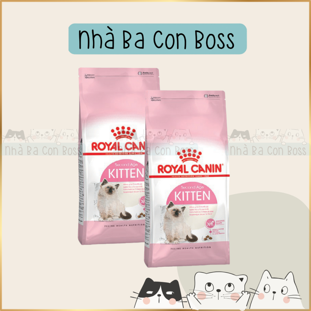 [2kg] Hạt Cho Mèo Con (Kitten) Royal Canin Kitten