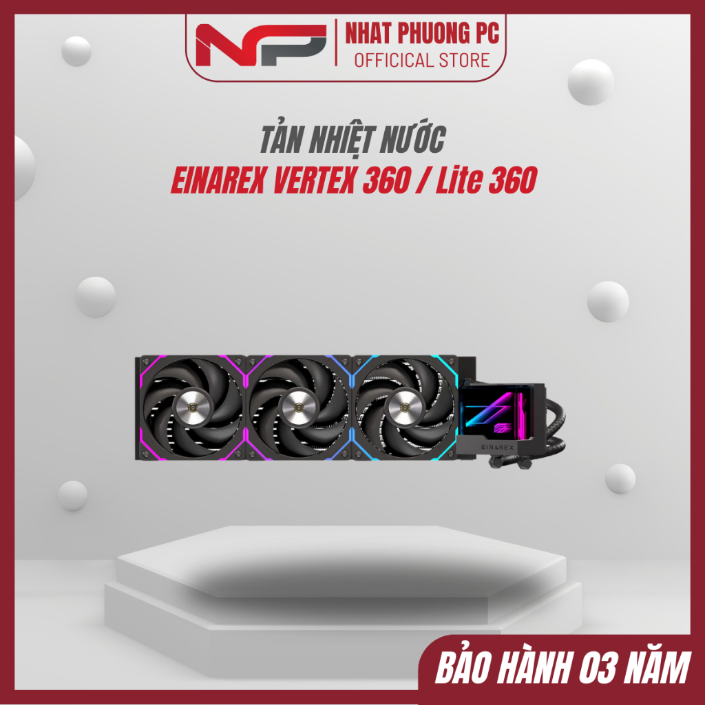 Tản nhiệt nước AIO EINAREX VERTEX 360 / Lite 360