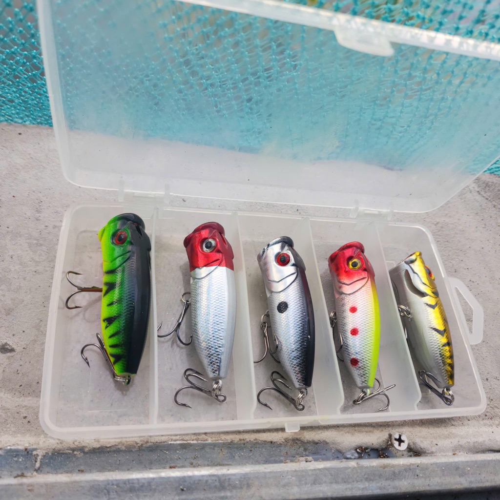 (Tặng hộp) Mồi Poper mua 5 tặng hộp