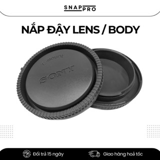 Nắp Đậy Lens Ngàm E Cho Sony – Nắp Bảo Vệ Đuôi Ống Kính E-Mount Chống Bụi, Chống Ẩm