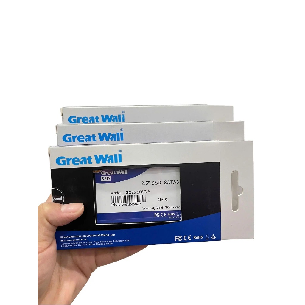 Ổ Cứng SSD Great Wall 256GB 2.5" SATA III - Model GC25 256G A [Chính Hãng]