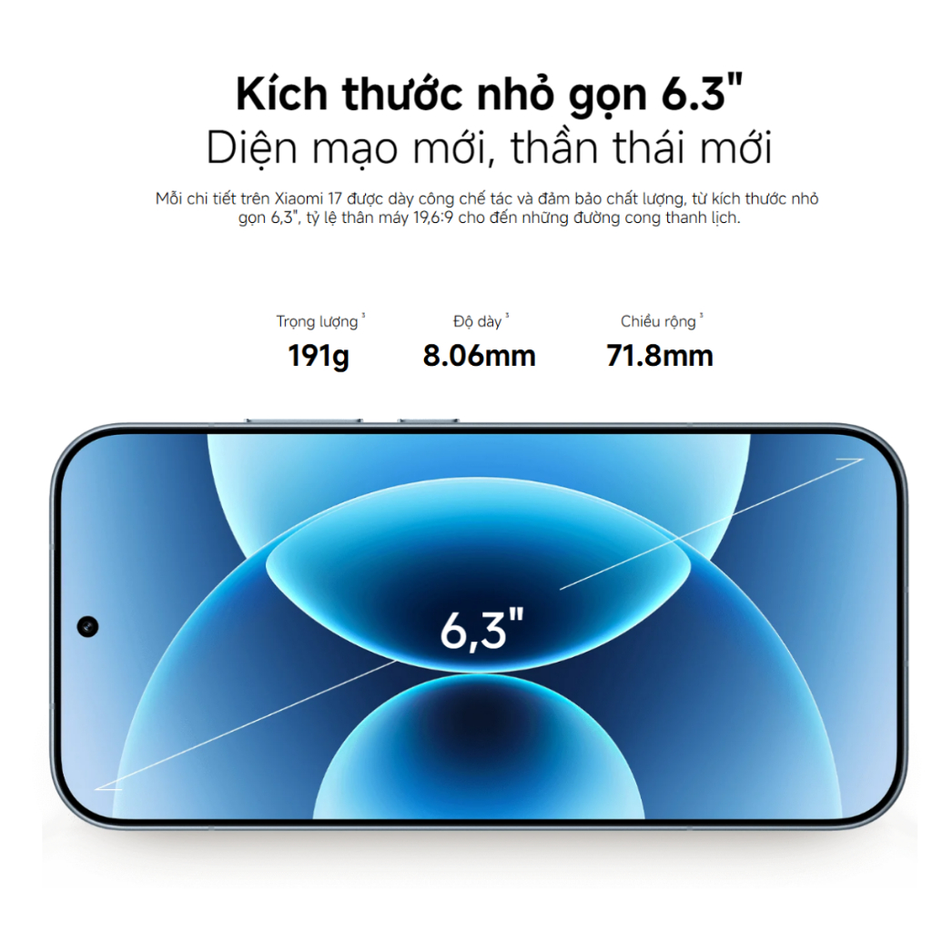 Điện thoại Xiaomi 17 màn OLED 6.3 inch - Bản quốc tế - Bảo hành 24 Tháng | BigBuy360 - bigbuy360.vn
