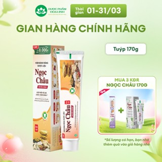 Kem đánh răng dược liệu Ngọc Châu truyền thống 170g