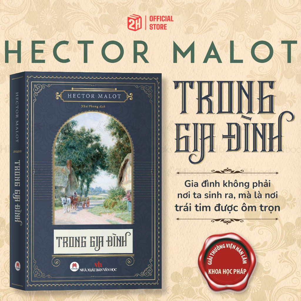 Sách Trong Gia Đình - Tặng Bookmark tiểu thuyết văn học, tác giả Không Gia Đình - 2H Books