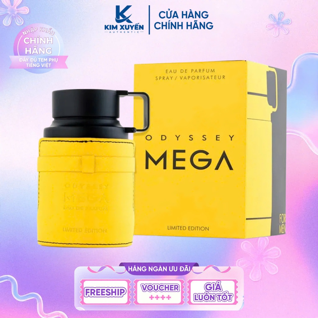 (MEGA) Nước hoa Armaf Odyssey Mega For Eau De Parfum 10ML/100ML