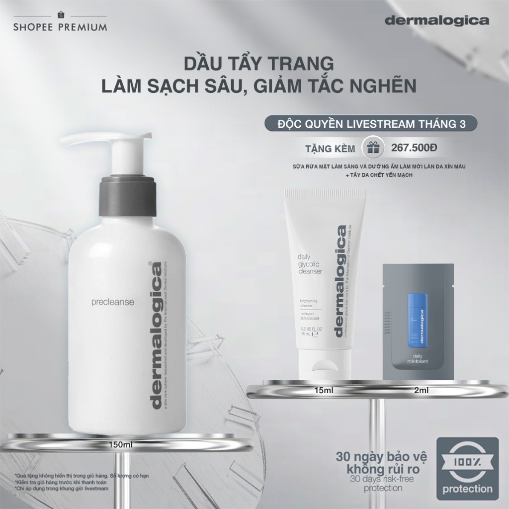 [KOL Livestream] Dầu tẩy trang Precleanse 150ml