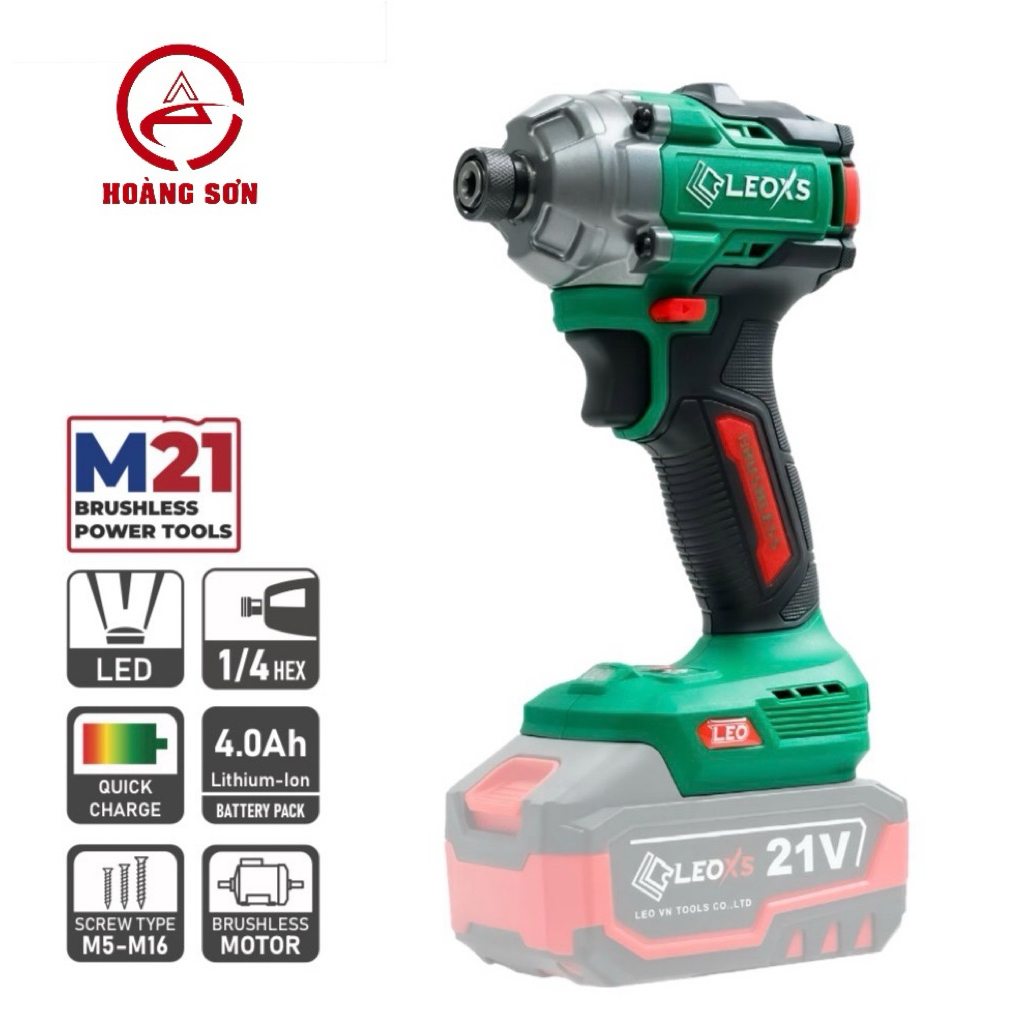 Thân Máy Siết Vít Pin Motor Không Chổi Than LXS-IS260BL Leoxs