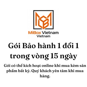 Gói Bảo Hành Online Bảo Hành 1 Đổi 1 Trong 15 Ngày Khi Mua Kèm Gói